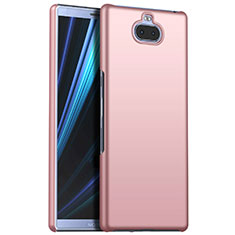 Handyhülle Hülle Kunststoff Schutzhülle Tasche Matt M01 für Sony Xperia 10 Plus Rosegold