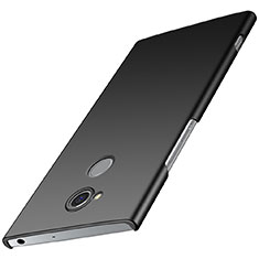 Handyhülle Hülle Kunststoff Schutzhülle Tasche Matt M01 für Sony Xperia XA2 Plus Schwarz