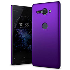 Handyhülle Hülle Kunststoff Schutzhülle Tasche Matt M01 für Sony Xperia XZ2 Compact Violett