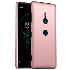 Handyhülle Hülle Kunststoff Schutzhülle Tasche Matt M01 für Sony Xperia XZ3 Rosegold