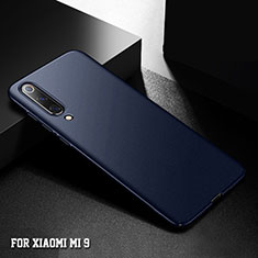 Handyhülle Hülle Kunststoff Schutzhülle Tasche Matt M01 für Xiaomi Mi 9 Lite Blau