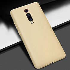 Handyhülle Hülle Kunststoff Schutzhülle Tasche Matt M01 für Xiaomi Mi 9T Gold