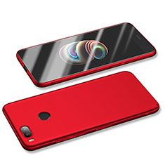 Handyhülle Hülle Kunststoff Schutzhülle Tasche Matt M01 für Xiaomi Mi A1 Rot