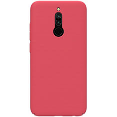 Handyhülle Hülle Kunststoff Schutzhülle Tasche Matt M01 für Xiaomi Redmi 8 Rot
