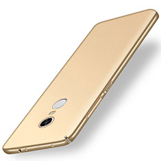 Handyhülle Hülle Kunststoff Schutzhülle Tasche Matt M01 für Xiaomi Redmi Note 5 Indian Version Gold