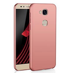 Handyhülle Hülle Kunststoff Schutzhülle Tasche Matt M02 für Huawei GR5 Rosegold