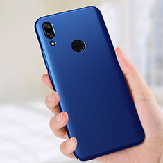 Handyhülle Hülle Kunststoff Schutzhülle Tasche Matt M02 für Huawei P Smart Z Blau