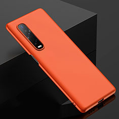 Handyhülle Hülle Kunststoff Schutzhülle Tasche Matt M02 für Oppo Find X2 Pro Orange