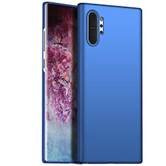 Handyhülle Hülle Kunststoff Schutzhülle Tasche Matt M02 für Samsung Galaxy Note 10 Plus 5G Blau