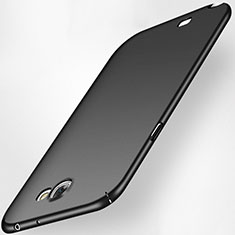 Handyhülle Hülle Kunststoff Schutzhülle Tasche Matt M02 für Samsung Galaxy Note 2 N7100 N7105 Schwarz