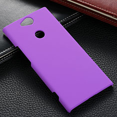 Handyhülle Hülle Kunststoff Schutzhülle Tasche Matt M02 für Sony Xperia XA2 Plus Violett