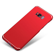 Handyhülle Hülle Kunststoff Schutzhülle Tasche Matt M04 für Samsung Galaxy S8 Rot