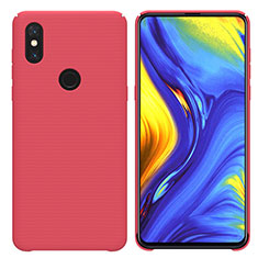 Handyhülle Hülle Kunststoff Schutzhülle Tasche Matt M04 für Xiaomi Mi Mix 3 Rot