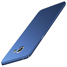 Handyhülle Hülle Kunststoff Schutzhülle Tasche Matt M05 für Samsung Galaxy A9 (2016) A9000 Blau