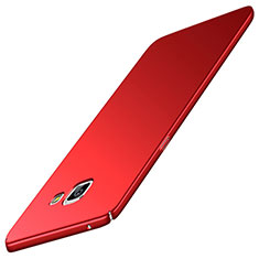 Handyhülle Hülle Kunststoff Schutzhülle Tasche Matt M05 für Samsung Galaxy A9 (2016) A9000 Rot