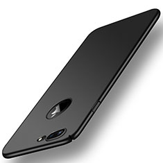 Handyhülle Hülle Kunststoff Schutzhülle Tasche Matt M18 für Apple iPhone 7 Plus Schwarz