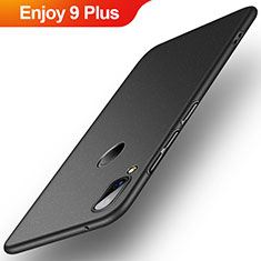 Handyhülle Hülle Kunststoff Schutzhülle Tasche Matt P01 für Huawei Enjoy 9 Plus Schwarz