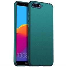 Handyhülle Hülle Kunststoff Schutzhülle Tasche Matt P01 für Huawei Y6 Prime (2018) Grün