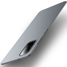 Handyhülle Hülle Kunststoff Schutzhülle Tasche Matt P01 für Samsung Galaxy S20 Plus 5G Grau