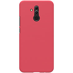 Handyhülle Hülle Kunststoff Schutzhülle Tasche Matt P02 für Huawei Mate 20 Lite Rot