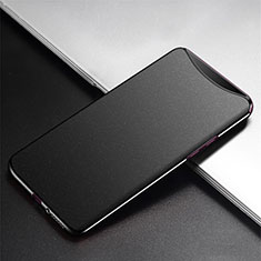 Handyhülle Hülle Kunststoff Schutzhülle Tasche Matt P02 für Oppo Find X Super Flash Edition Schwarz