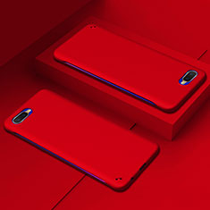 Handyhülle Hülle Kunststoff Schutzhülle Tasche Matt P02 für Oppo RX17 Neo Rot