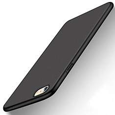 Handyhülle Hülle Kunststoff Schutzhülle Tasche Matt P08 für Apple iPhone 6S Schwarz