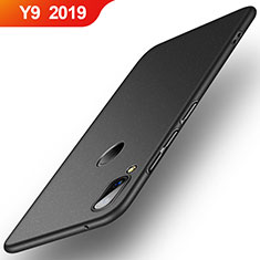 Handyhülle Hülle Kunststoff Schutzhülle Tasche Matt R01 für Huawei Y9 (2019) Schwarz