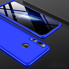 Handyhülle Hülle Kunststoff Schutzhülle Tasche Matt Vorder und Rückseite 360 Grad für Huawei Honor 20E Blau