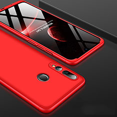Handyhülle Hülle Kunststoff Schutzhülle Tasche Matt Vorder und Rückseite 360 Grad für Huawei Honor 20E Rot