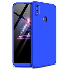 Handyhülle Hülle Kunststoff Schutzhülle Tasche Matt Vorder und Rückseite 360 Grad für Huawei Honor 8X Max Blau