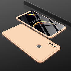 Handyhülle Hülle Kunststoff Schutzhülle Tasche Matt Vorder und Rückseite 360 Grad für Huawei Honor V10 Lite Gold