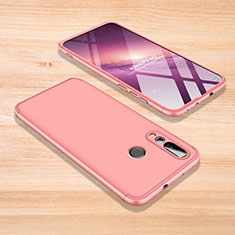 Handyhülle Hülle Kunststoff Schutzhülle Tasche Matt Vorder und Rückseite 360 Grad für Huawei Nova 4 Rosegold