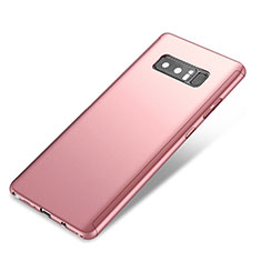 Handyhülle Hülle Kunststoff Schutzhülle Tasche Matt Vorder und Rückseite 360 Grad für Samsung Galaxy Note 8 Rosegold