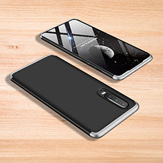 Handyhülle Hülle Kunststoff Schutzhülle Tasche Matt Vorder und Rückseite 360 Grad für Xiaomi Mi 9 Lite Silber