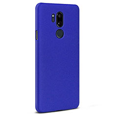 Handyhülle Hülle Kunststoff Schutzhülle Tasche Treibsand für LG G7 Blau