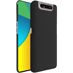 Handyhülle Hülle Kunststoff Schutzhülle Tasche Treibsand für Samsung Galaxy A90 4G Schwarz