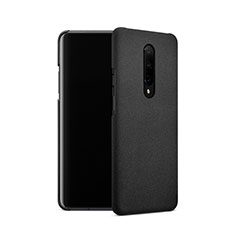 Handyhülle Hülle Kunststoff Schutzhülle Treibsand für OnePlus 7 Pro Schwarz