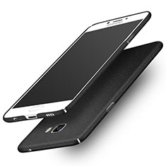 Handyhülle Hülle Kunststoff Schutzhülle Treibsand für Samsung Galaxy C5 Pro C5010 Schwarz