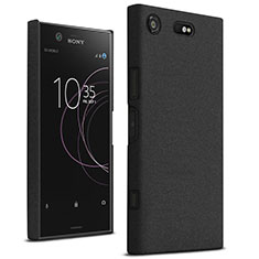 Handyhülle Hülle Kunststoff Schutzhülle Treibsand für Sony Xperia XZ1 Compact Schwarz