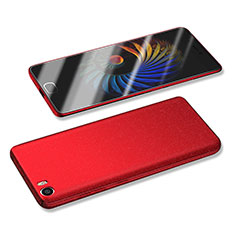 Handyhülle Hülle Kunststoff Schutzhülle Treibsand für Xiaomi Mi 5 Rot