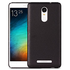 Handyhülle Hülle Kunststoff Schutzhülle Treibsand für Xiaomi Redmi Note 3 MediaTek Schwarz