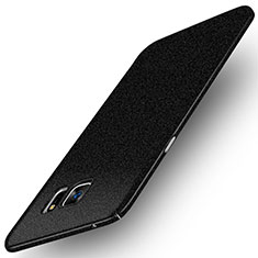 Handyhülle Hülle Kunststoff Schutzhülle Treibsand Q01 für Samsung Galaxy Note 5 N9200 N920 N920F Schwarz