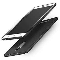 Handyhülle Hülle Kunststoff Schutzhülle Treibsand Q01 für Xiaomi Redmi Note 3 MediaTek Schwarz
