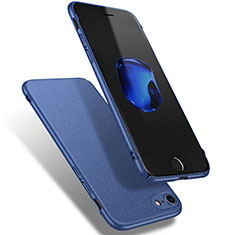 Handyhülle Hülle Kunststoff Schutzhülle Treibsand Q02 für Apple iPhone SE (2020) Blau