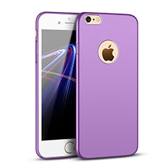 Handyhülle Hülle Kunststoff Tasche Matt P01 für Apple iPhone 6 Violett