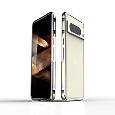 Handyhülle Hülle Luxus Aluminium Metall Rahmen Tasche für Google Pixel 8 Pro 5G Gold