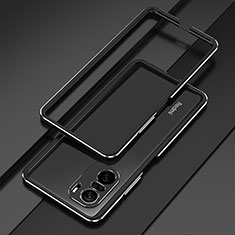 Handyhülle Hülle Luxus Aluminium Metall Rahmen Tasche für Xiaomi Mi 11i 5G Schwarz