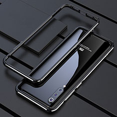 Handyhülle Hülle Luxus Aluminium Metall Rahmen Tasche für Xiaomi Mi 9 Schwarz