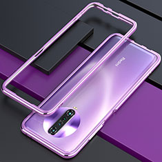 Handyhülle Hülle Luxus Aluminium Metall Rahmen Tasche für Xiaomi Redmi K30 4G Rosa